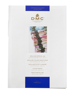 DMC Fargekart Strikking, pynt, garn og strikkeoppskrifter