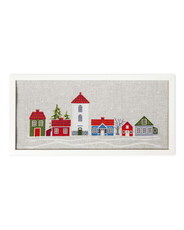 Broderikit Tavla Hus