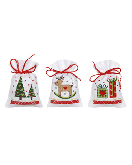 Broderikit Doftpåsar Julmotiv
