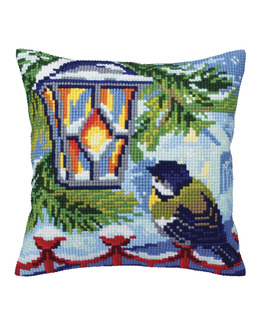 Broderikit Kudde Före Jul