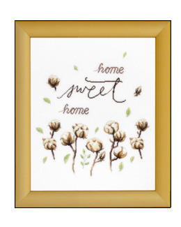 Broderikit Tavla Home sweet home