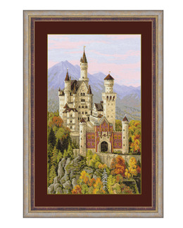Broderikit Tavla Neuschwanstein