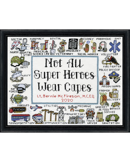 Broderikit Tavla Hjältar