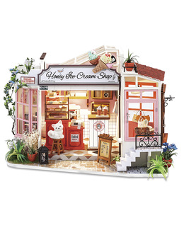 Miniatyrrum Glassbutik