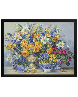 Broderikit Tavla Från trädgården