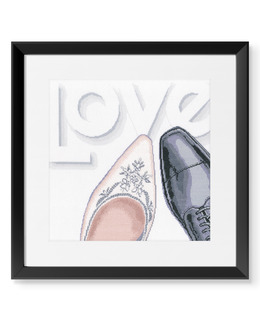 Broderikit Tavla love