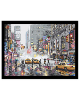 Broderikit Tavla New york