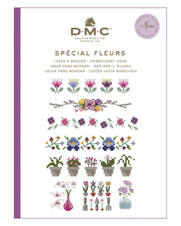 Mönsterbok DMC Blomster