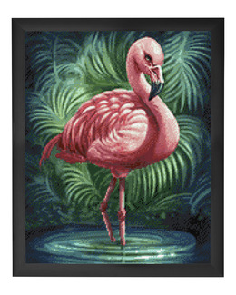Bilde av Diamond Painting Flamingo
