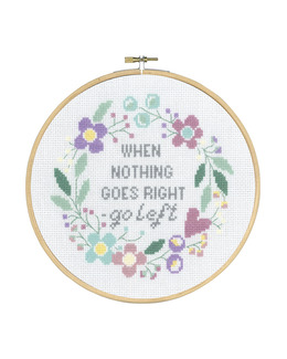 Broderikit Tavla When nothing goes right