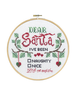 Broderikit Tavla Dear Santa