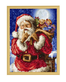 Broderikit Tavla Hemlig Tomte