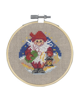 Broderikit Tavla Nisse med lykta