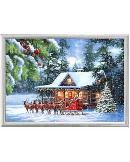 Diamond painting Julsläde