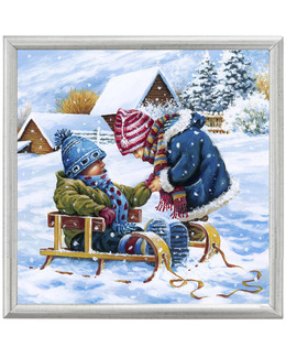 Diamond painting Vinter