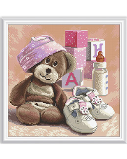 Diamond painting Rosa Lycka