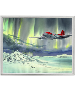 Diamond painting Flygplan