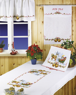 Broderikit Paradhandduk God Jul
