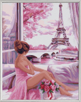 Diamond Painting Rosa