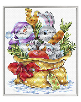 Broderikit Tavla Presentpåse