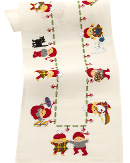 Broderikit Löpare Tomtenissar