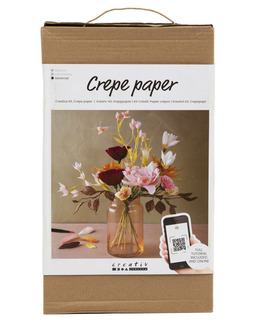 Pysselset Kräppapper