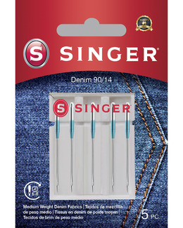 Jeansnål 5-pack Storlek 90 Singer