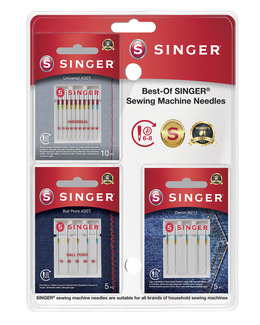 A5 Multi Needle Pack Singer Strikking, pynt, garn og strikkeoppskrifter