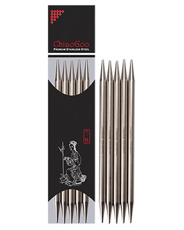 ChiaoGoo Strømpepinner 15 cm Strikking, pynt, garn og strikkeoppskrifter