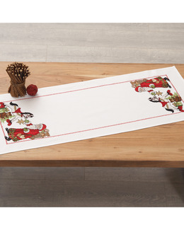 Broderikit Löpare Jultomten