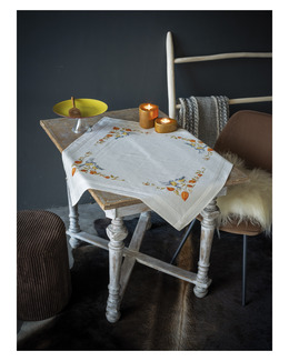 Broderikit Duk Fåglar & Blomster