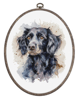 Broderikit Tavla Border Collie