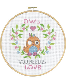 Broderikit Tavla Owl you need