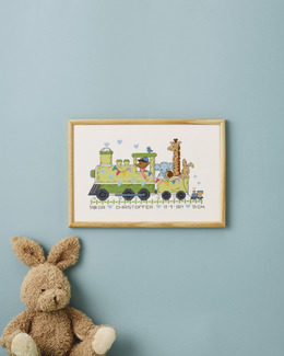 Broderikit Tavla Doptavla Grön