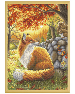 Broderikit Tavla Räv