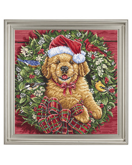 Broderikit Tavla Jul-valp