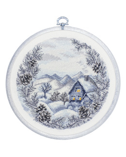 Broderikit Tavla Vinter