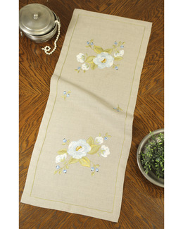Broderikit Löpare Blåbärsblomster