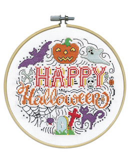 Broderikit Tavla Halloween