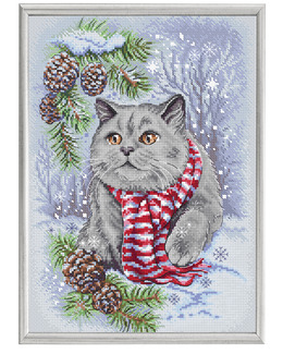 Broderikit Tavla Katten