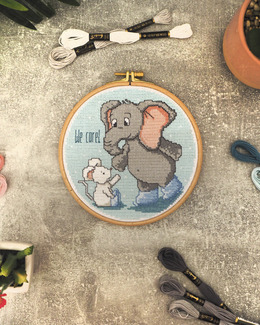 Broderikit Tavla We Care