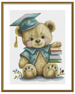 Broderikit Tavla Nallebjörn