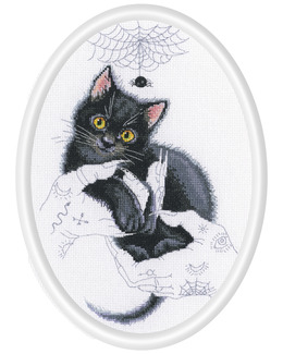 Broderikit Flexitavla Kusligheter