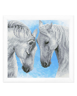 Broderikit Tavla Hästarna