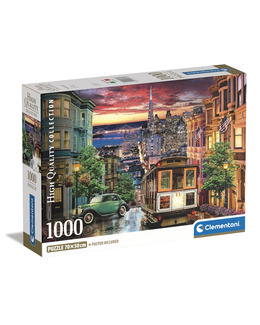Pussel San Francisco 1000 Bitar