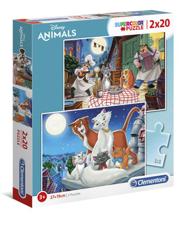 Pussel Disney 20 Bitar X2
