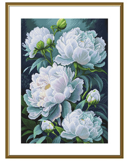 Broderikit Tavla Blomsterkänsla