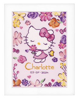 Broderikit Tavla Hello Kitty