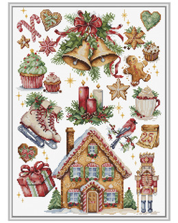 Broderikit Tavla Julen