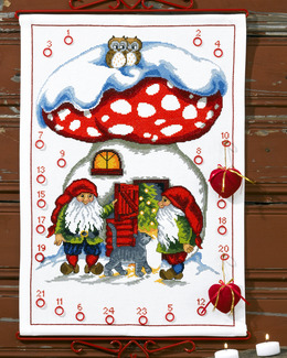 Broderikit Kalender Flugsvampshuset